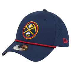 Denver Nuggets Featherweight Poly Rope Flex 39Thirty Hat for sale Navy | New Era Near Me