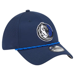 Dallas Mavericks Featherweight Poly Rope Flex 39Thirty Hat for sale Blue | New Era Near Me