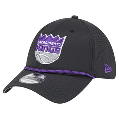Sacramento Kings Featherweight Poly Rope Flex 39Thirty Hat Black | New Era US