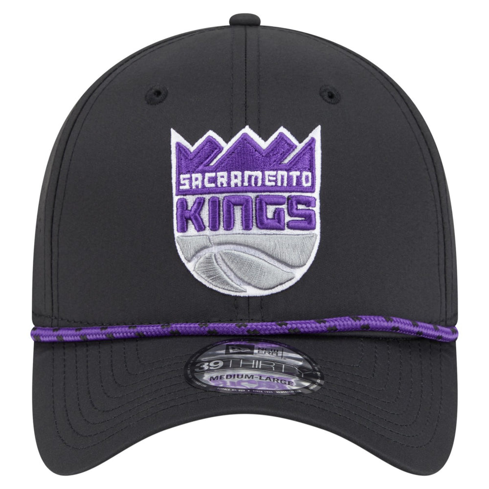 Sacramento Kings Featherweight Poly Rope Flex 39Thirty Hat Black | New Era US
