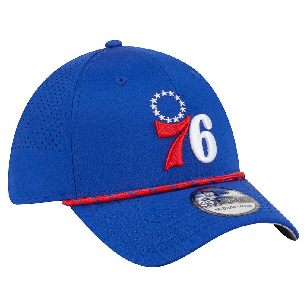 Philadelphia 76ers Featherweight Poly Rope Flex 39Thirty Hat Royal | New Era Near Me