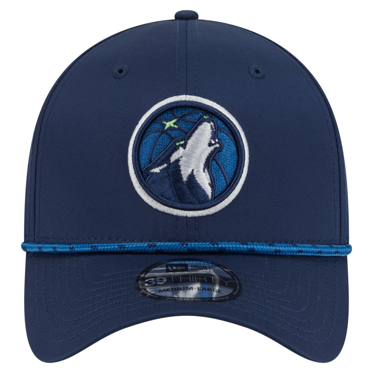 Minnesota Timberwolves Featherweight Poly Rope Flex 39Thirty Hat Navy | New Era outlet