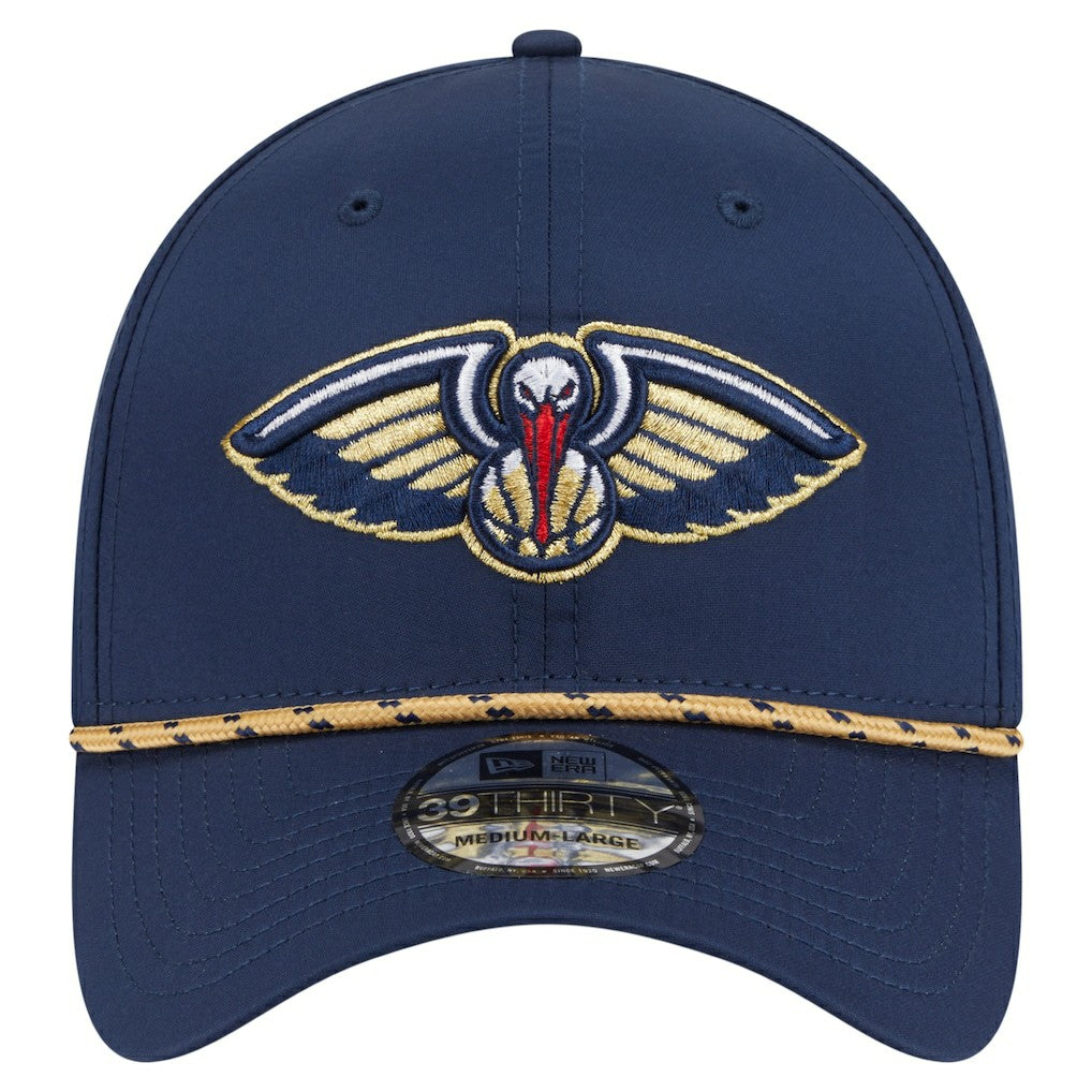 New Orleans Pelicans Featherweight Poly Rope Flex 39Thirty Hat Navy | New Era outlet