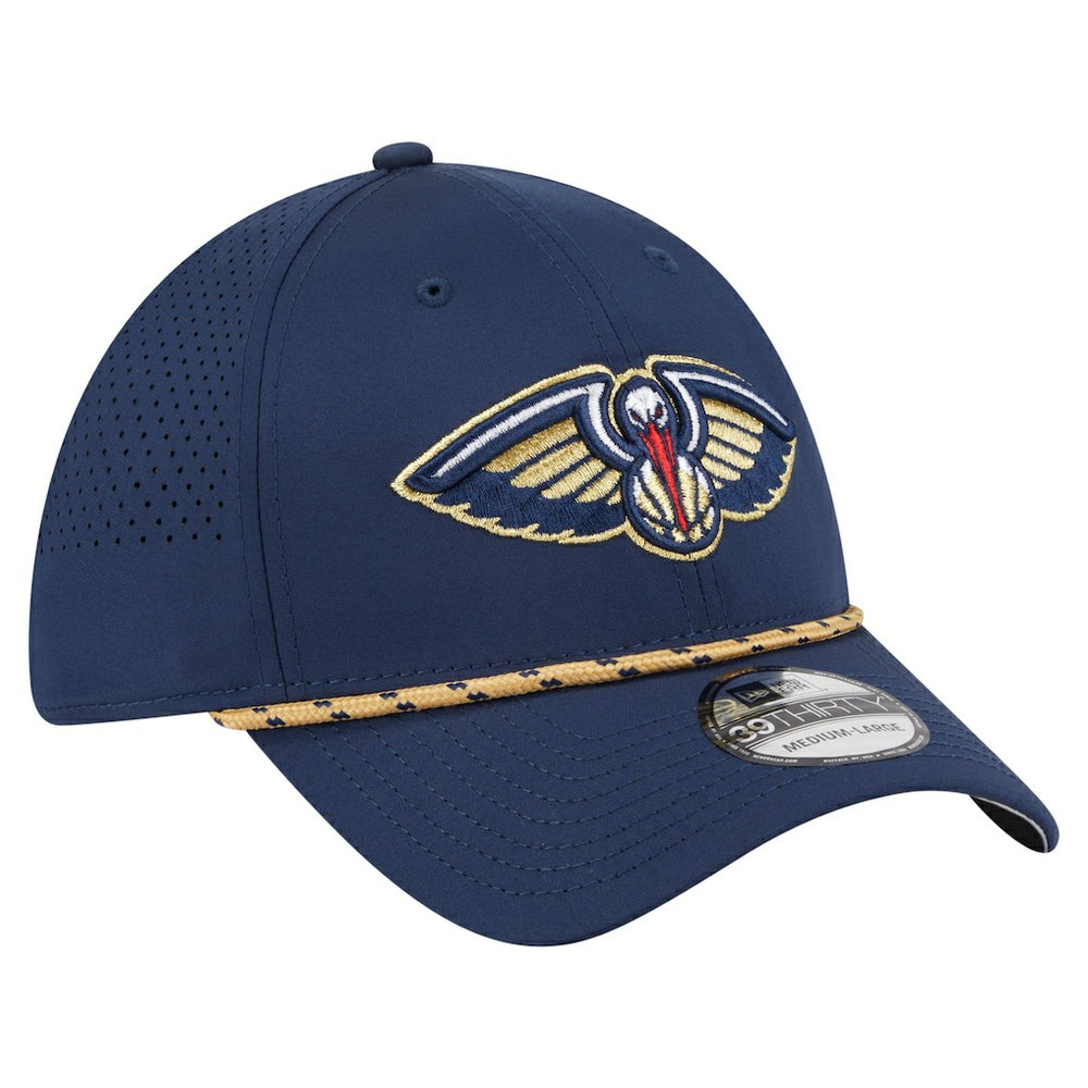 New Orleans Pelicans Featherweight Poly Rope Flex 39Thirty Hat Navy | New Era outlet