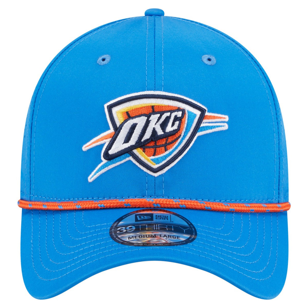 Oklahoma City Thunder Featherweight Poly Rope Flex 39Thirty Hat Blue | New Era discount