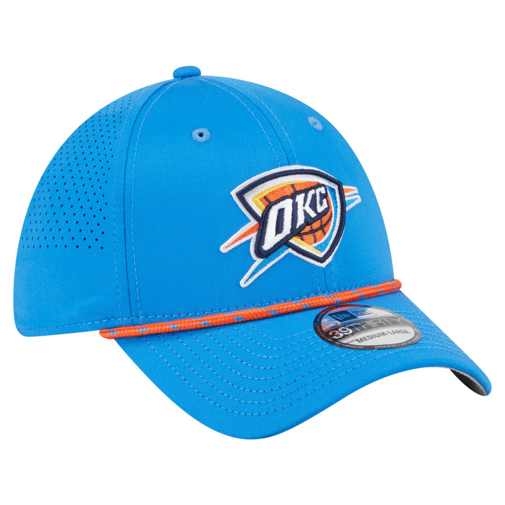 Oklahoma City Thunder Featherweight Poly Rope Flex 39Thirty Hat Blue | New Era discount