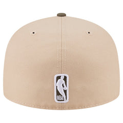 Golden State Warriors Color Pack Two-Tone 59FIFTY A-Frame Fitted Hat Tan | New Era for sale