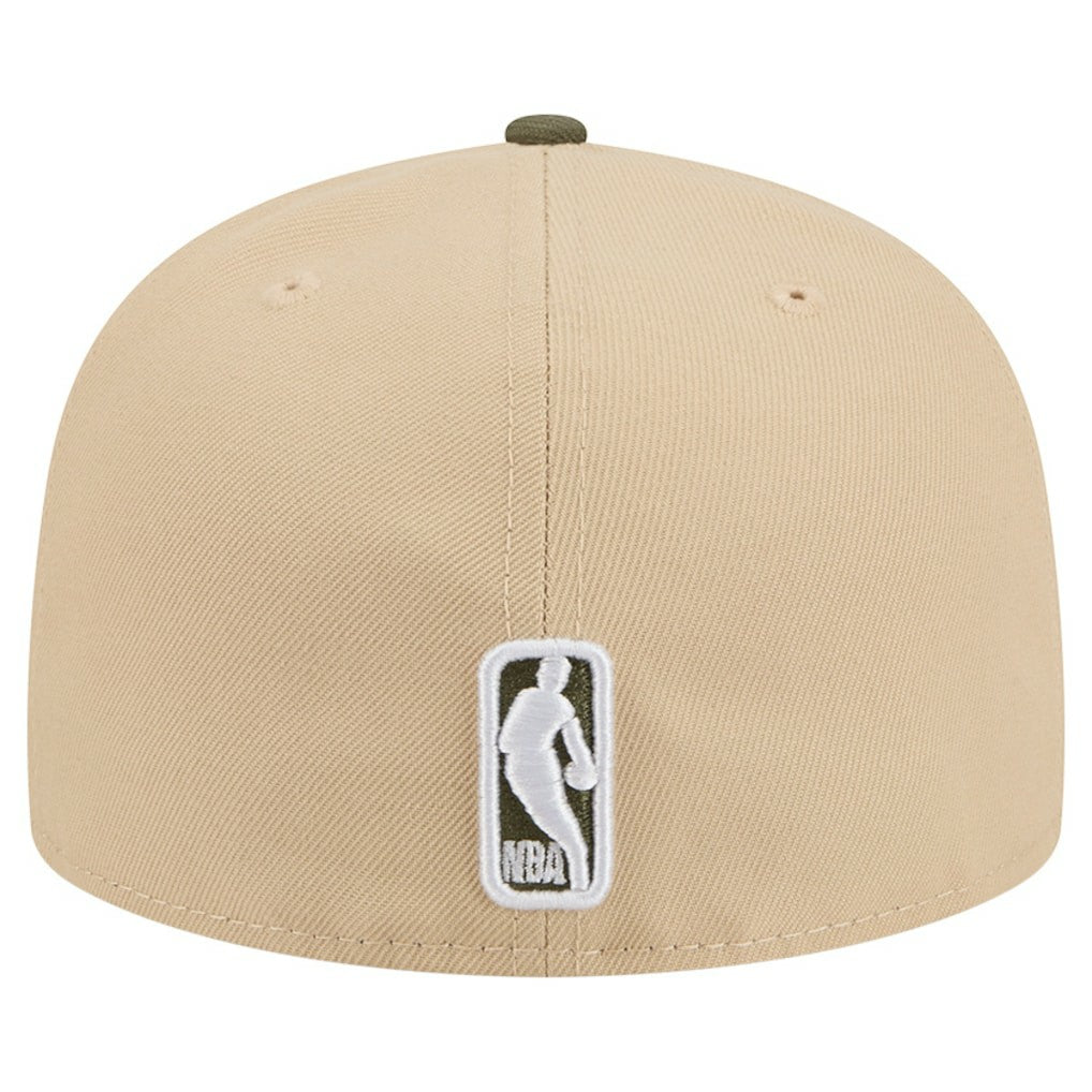 Philadelphia 76ers Color Pack Two-Tone 59FIFTY A-Frame Fitted Hat Tan | New Era online
