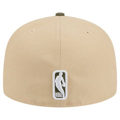 Philadelphia 76ers Color Pack Two-Tone 59FIFTY A-Frame Fitted Hat Tan | New Era online