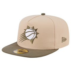 Phoenix Suns Color Pack Two-Tone 59FIFTY A-Frame Fitted Hat Tan | New Era outlet
