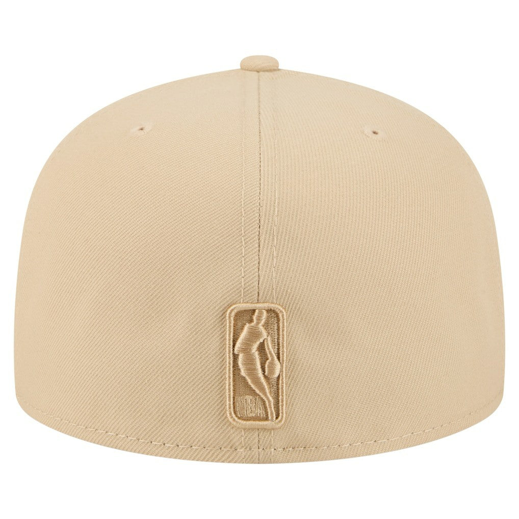 Boston Celtics Color Pack A-Frame 59FIFTY Fitted Hat Khaki | New Era discount