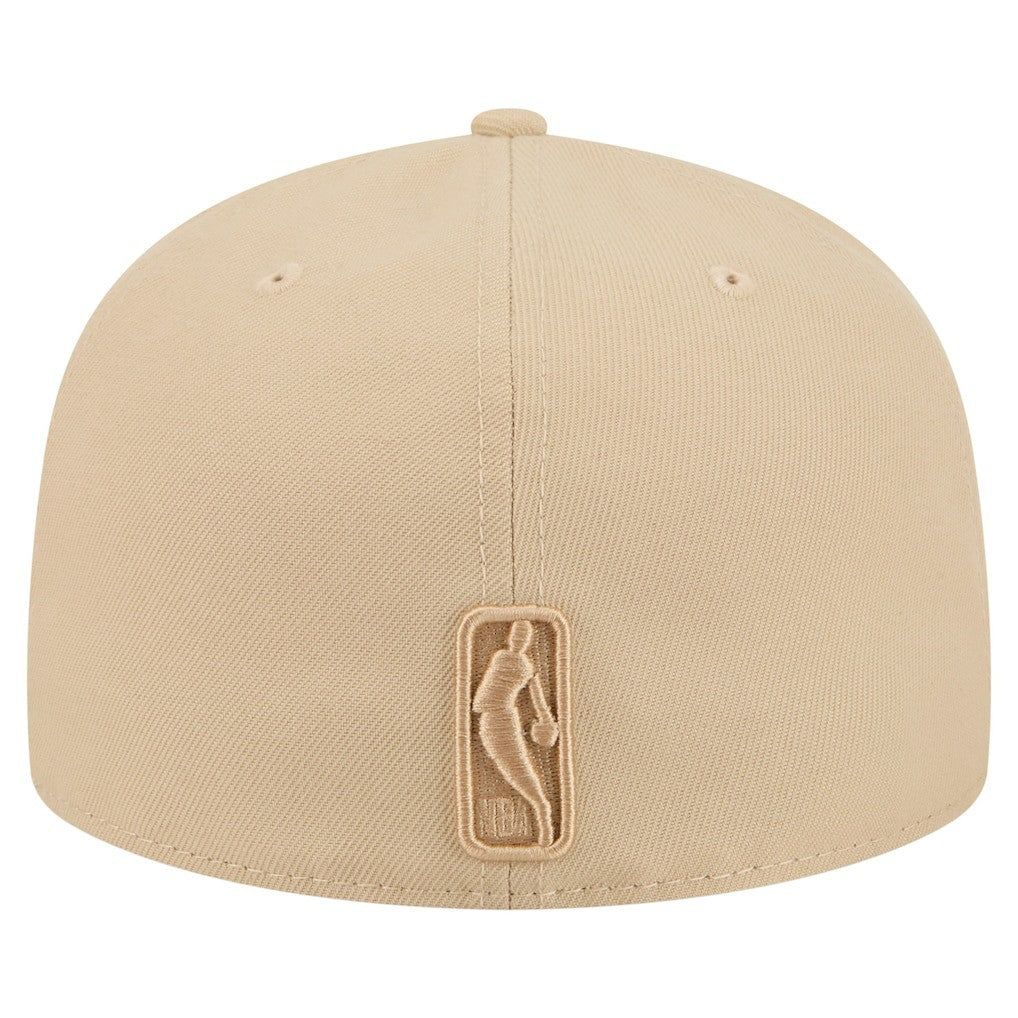 Chicago Bulls Color Pack A-Frame 59FIFTY Fitted Hat Khaki | New Era for sale