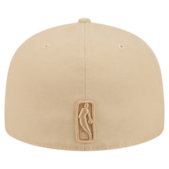 Chicago Bulls Color Pack A-Frame 59FIFTY Fitted Hat Khaki | New Era for sale