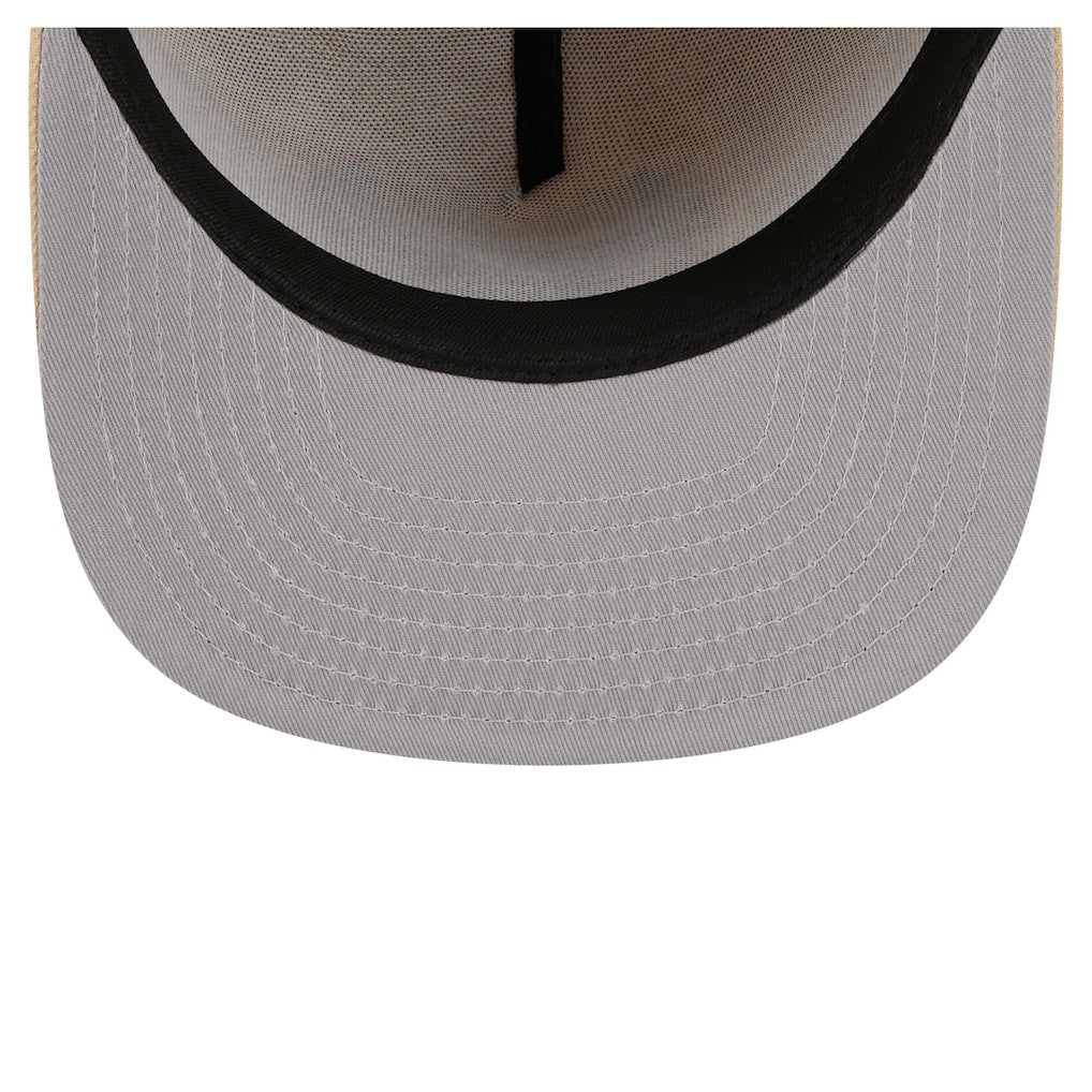 Chicago Bulls Color Pack A-Frame 59FIFTY Fitted Hat Khaki | New Era for sale