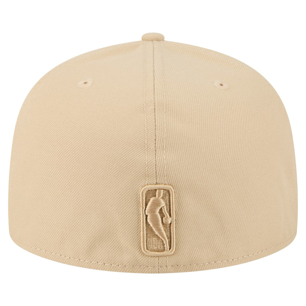 New York Knicks Color Pack A-Frame 59FIFTY Fitted Hat Khaki | New Era discount