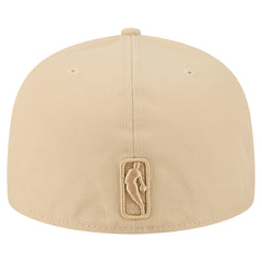 New York Knicks Color Pack A-Frame 59FIFTY Fitted Hat Khaki | New Era discount
