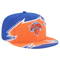 New York Knicks Break 59FIFTY Fitted Hat Blue/Orange | New Era Near Me