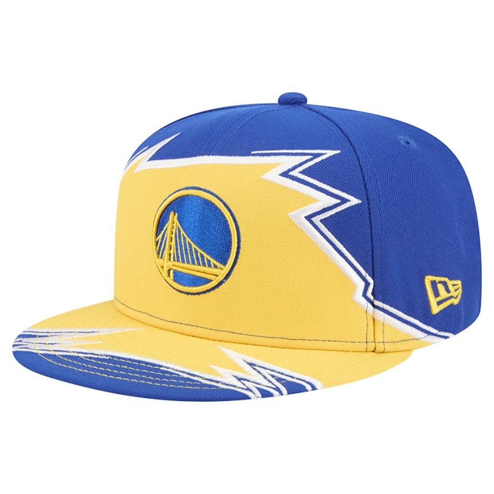Golden State Warriors Break 59FIFTY Fitted Hat for sale Royal/Gold | New Era discount