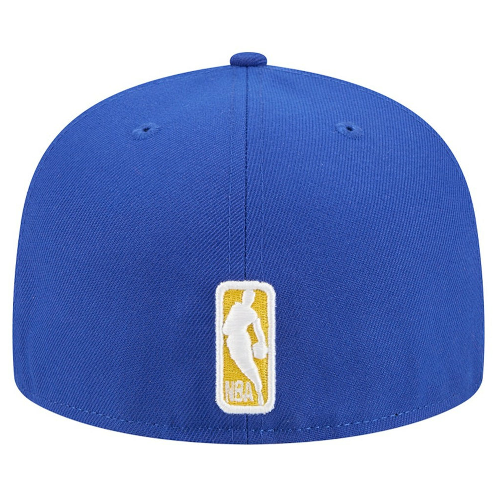 Golden State Warriors Break 59FIFTY Fitted Hat for sale Royal/Gold | New Era discount