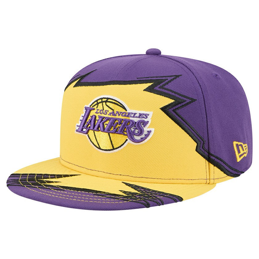 Los Angeles Lakers Break 59FIFTY Fitted Hat Purple/Gold | New Era online