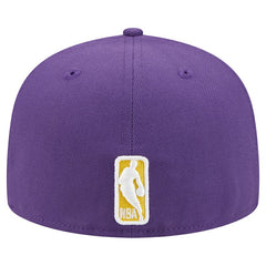 Los Angeles Lakers Break 59FIFTY Fitted Hat Purple/Gold | New Era online