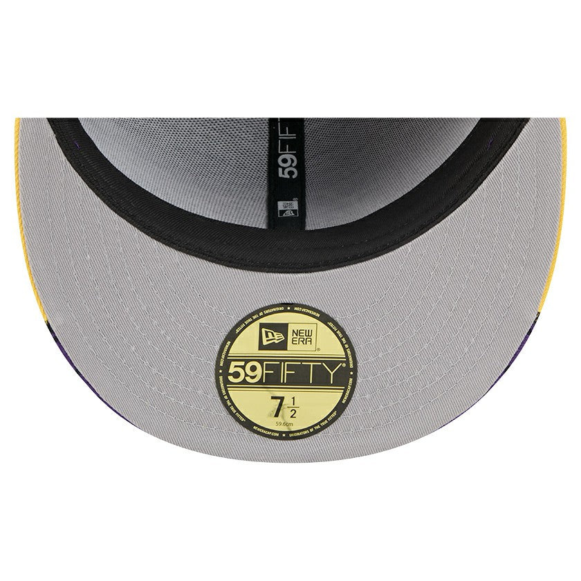 Los Angeles Lakers Break 59FIFTY Fitted Hat Purple/Gold | New Era online
