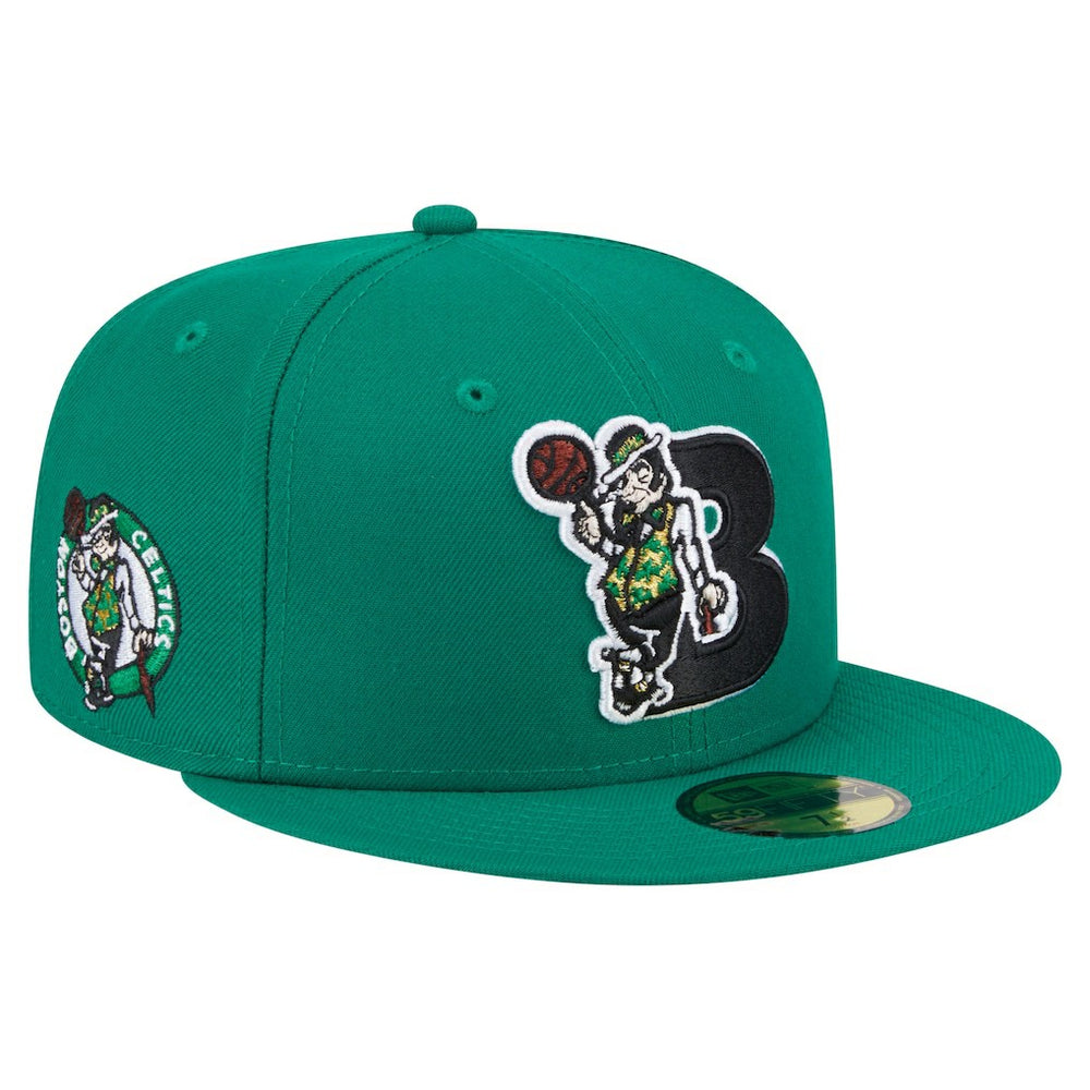 Boston Celtics Deceptor 59FIFTY Fitted Hat Kelly Green | New Era outlet