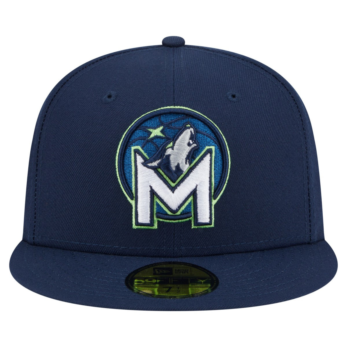 Minnesota Timberwolves Deceptor 59FIFTY Fitted Hat Navy | New Era Near Me
