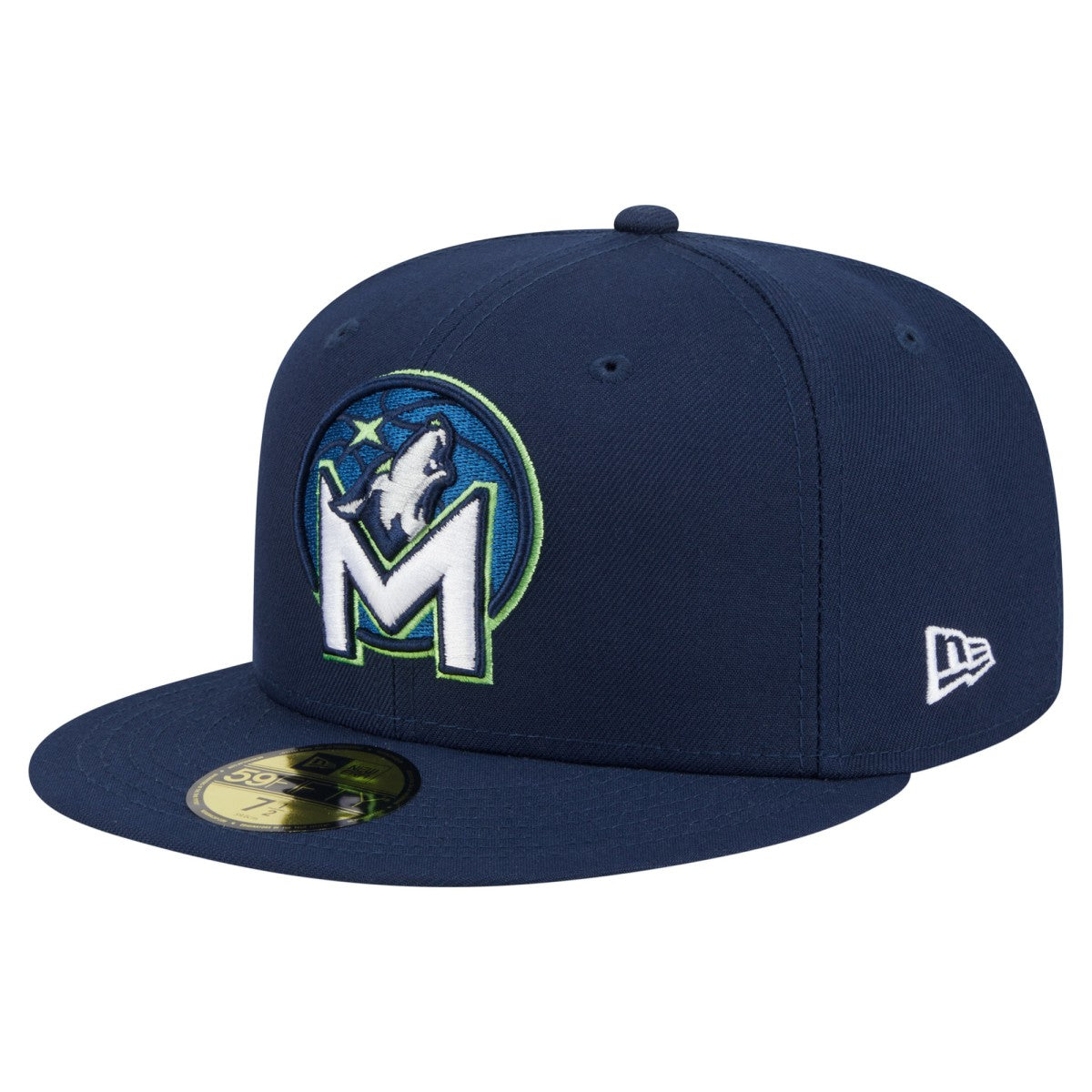 Minnesota Timberwolves Deceptor 59FIFTY Fitted Hat Navy | New Era Near Me