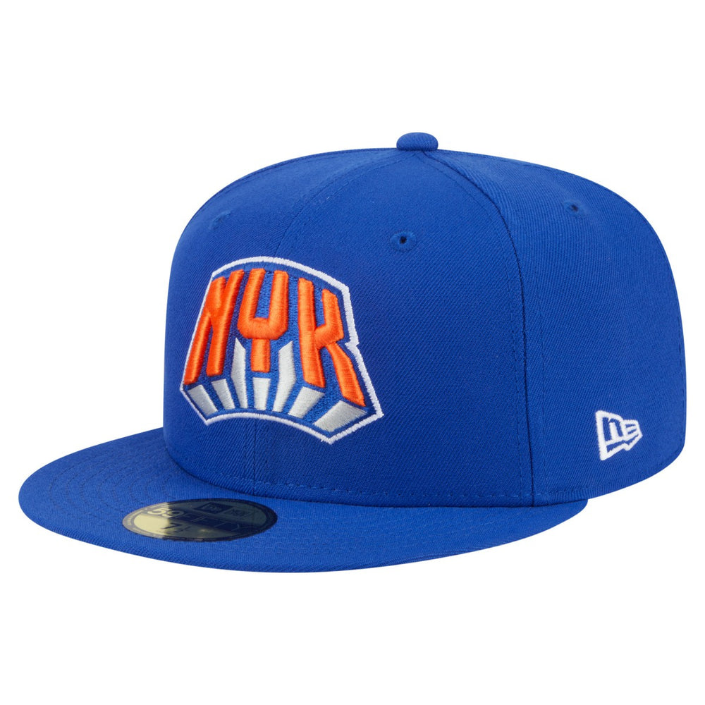 New York Knicks Deceptor 59FIFTY Fitted Hat Blue | New Era online