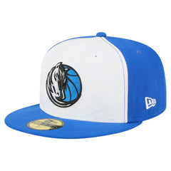 Dallas Mavericks Repeat 59Fifty Fitted Hat for sale White/Blue | New Era outlet
