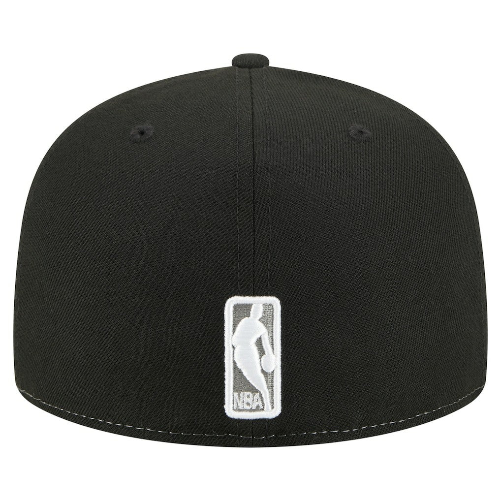 Brooklyn Nets Repeat 59Fifty Fitted Hat White/Black | New Era for sale