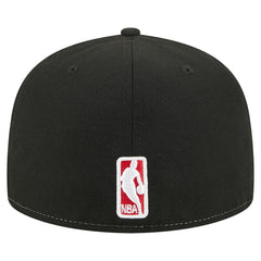 Chicago Bulls Repeat 59Fifty Fitted Hat White/Black | New Era Near Me
