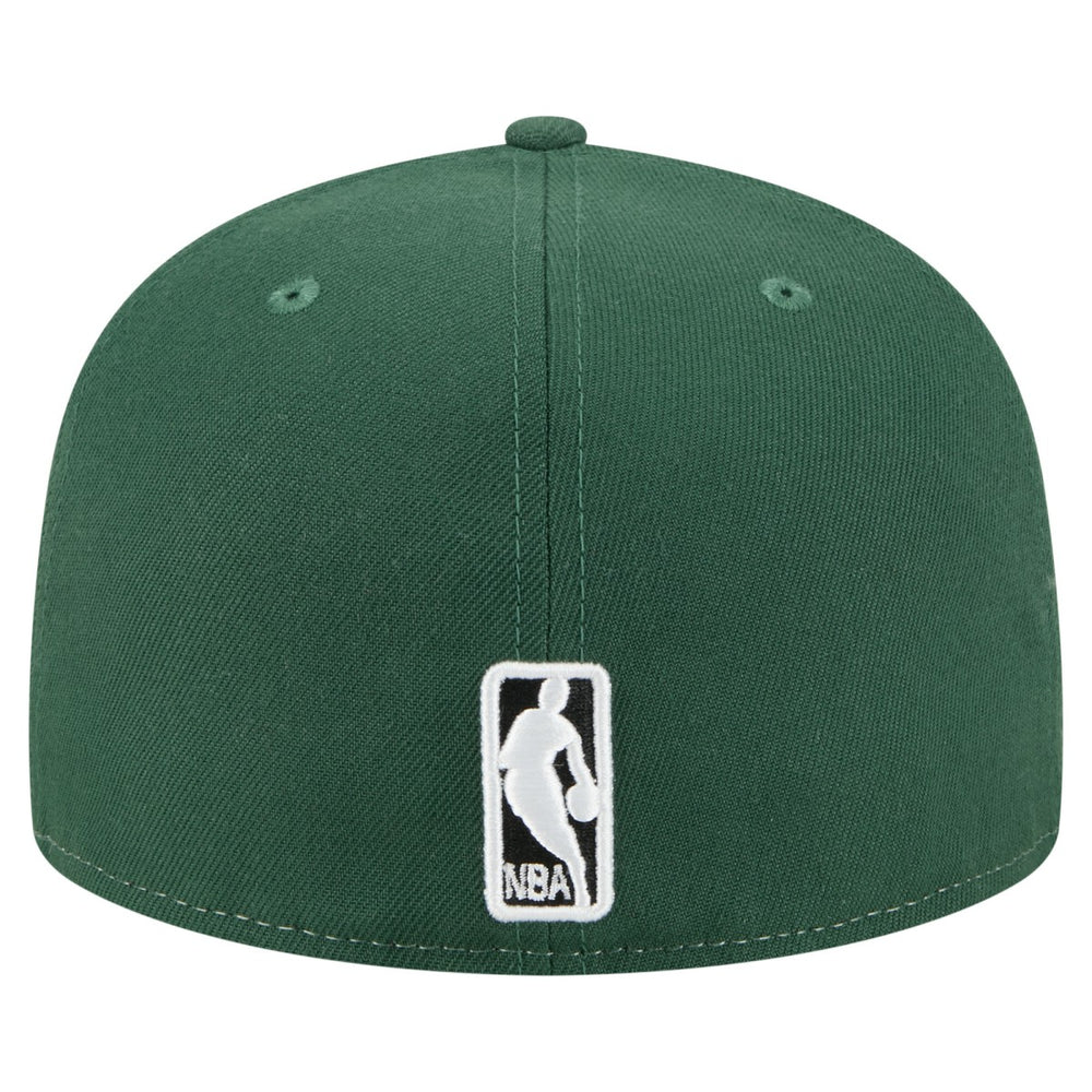 Milwaukee Bucks Repeat 59Fifty Fitted Hat White/Hunter Green | New Era discount