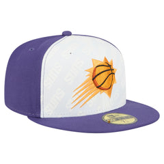 Phoenix Suns Repeat 59Fifty Fitted Hat White/Purple | New Era discount