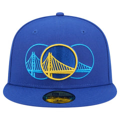 Golden State Warriors Tri-Hit 59Fifty Fitted Hat for sale Royal | New Era discount
