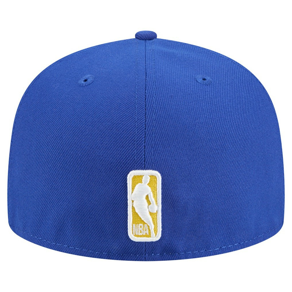 Golden State Warriors Tri-Hit 59Fifty Fitted Hat for sale Royal | New Era discount