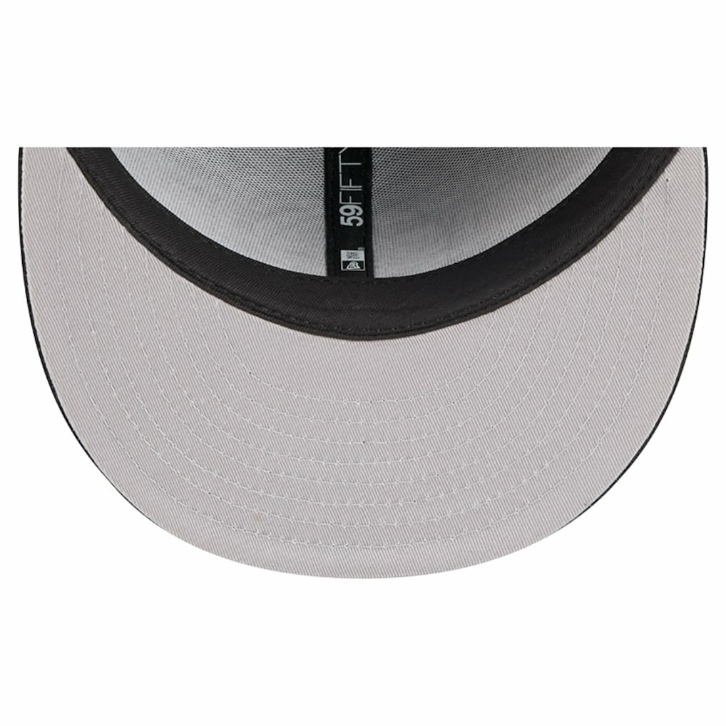 Brooklyn Nets Tri-Hit 59Fifty Fitted Hat Black | New Era