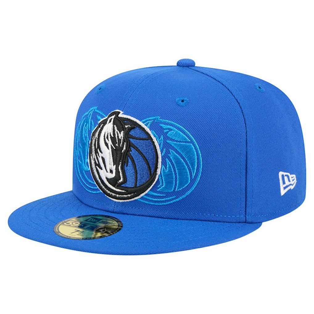 Dallas Mavericks Tri-Hit 59Fifty Fitted Hat for sale Blue | New Era discount