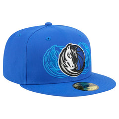 Dallas Mavericks Tri-Hit 59Fifty Fitted Hat for sale Blue | New Era discount