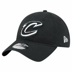 Cleveland Cavaliers Stamp Fabric Applique 9TWENTY Adjustable Hat for sale Black | New Era discount