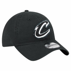 Cleveland Cavaliers Stamp Fabric Applique 9TWENTY Adjustable Hat for sale Black | New Era discount