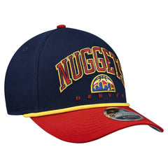 Denver Nuggets Bold Arch COOLERA 9FORTY A-Frame M-Crown Adjustable Hat for sale Navy | New Era discount