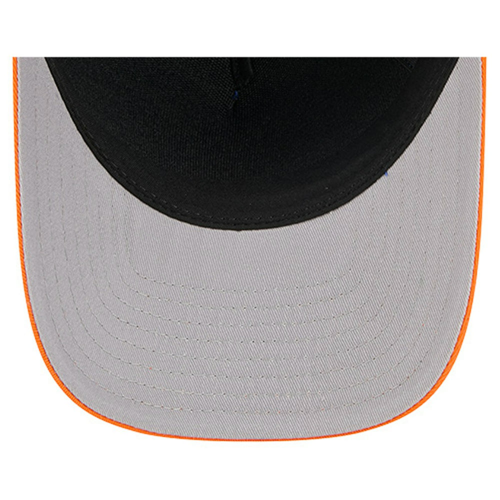New York Knicks Bold Arch COOLERA 9FORTY A-Frame M-Crown Adjustable Hat Blue | New Era US