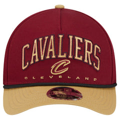 Cleveland Cavaliers Bold Arch COOLERA 9FORTY A-Frame M-Crown Adjustable Hat for sale Wine | New Era discount