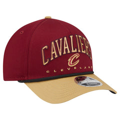 Cleveland Cavaliers Bold Arch COOLERA 9FORTY A-Frame M-Crown Adjustable Hat for sale Wine | New Era discount