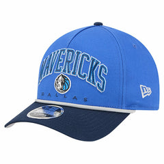 Dallas Mavericks Bold Arch COOLERA 9FORTY A-Frame M-Crown Adjustable Hat for sale Blue | New Era discount