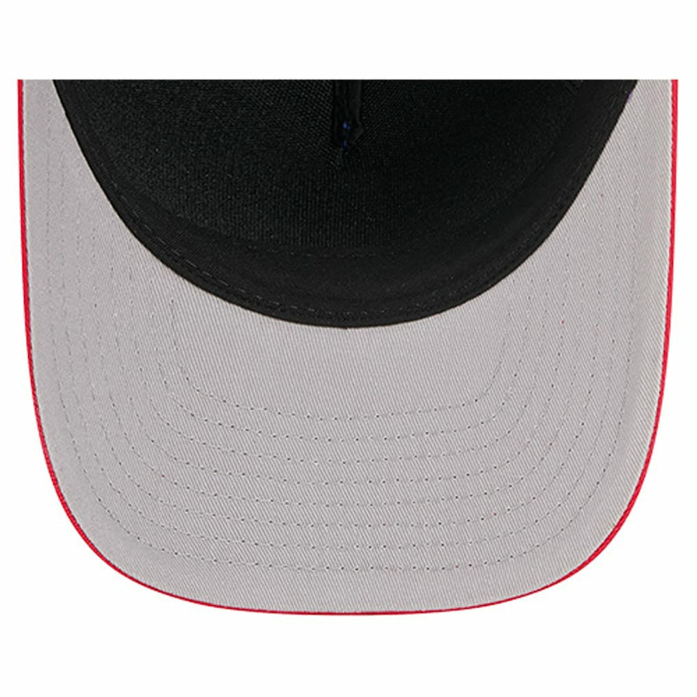 Philadelphia 76ers Bold Arch COOLERA 9FORTY A-Frame M-Crown Adjustable Hat Royal | New Era