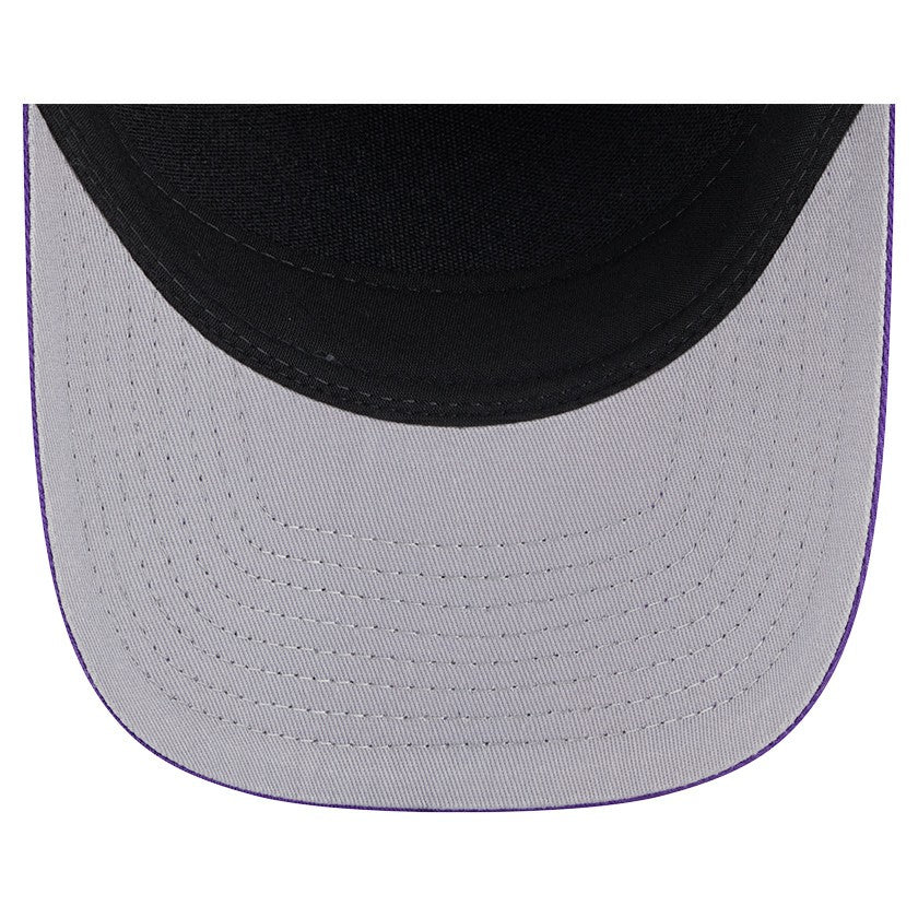 Sacramento Kings Bold Arch COOLERA 9FORTY A-Frame M-Crown Adjustable Hat Black | New Era for sale