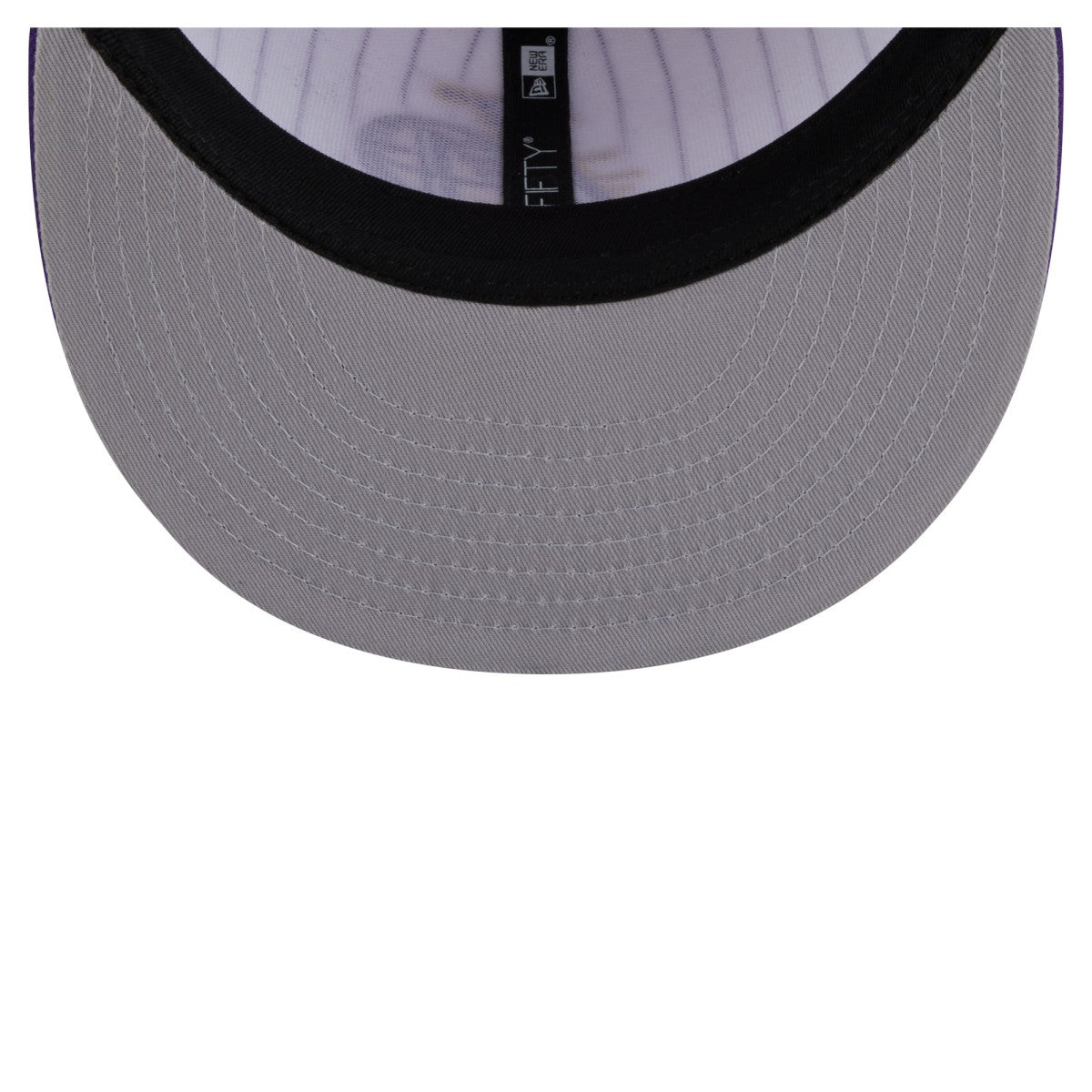 Los Angeles Lakers Deceptor Pinstripe 9FIFTY Snapback Hat White | New Era online
